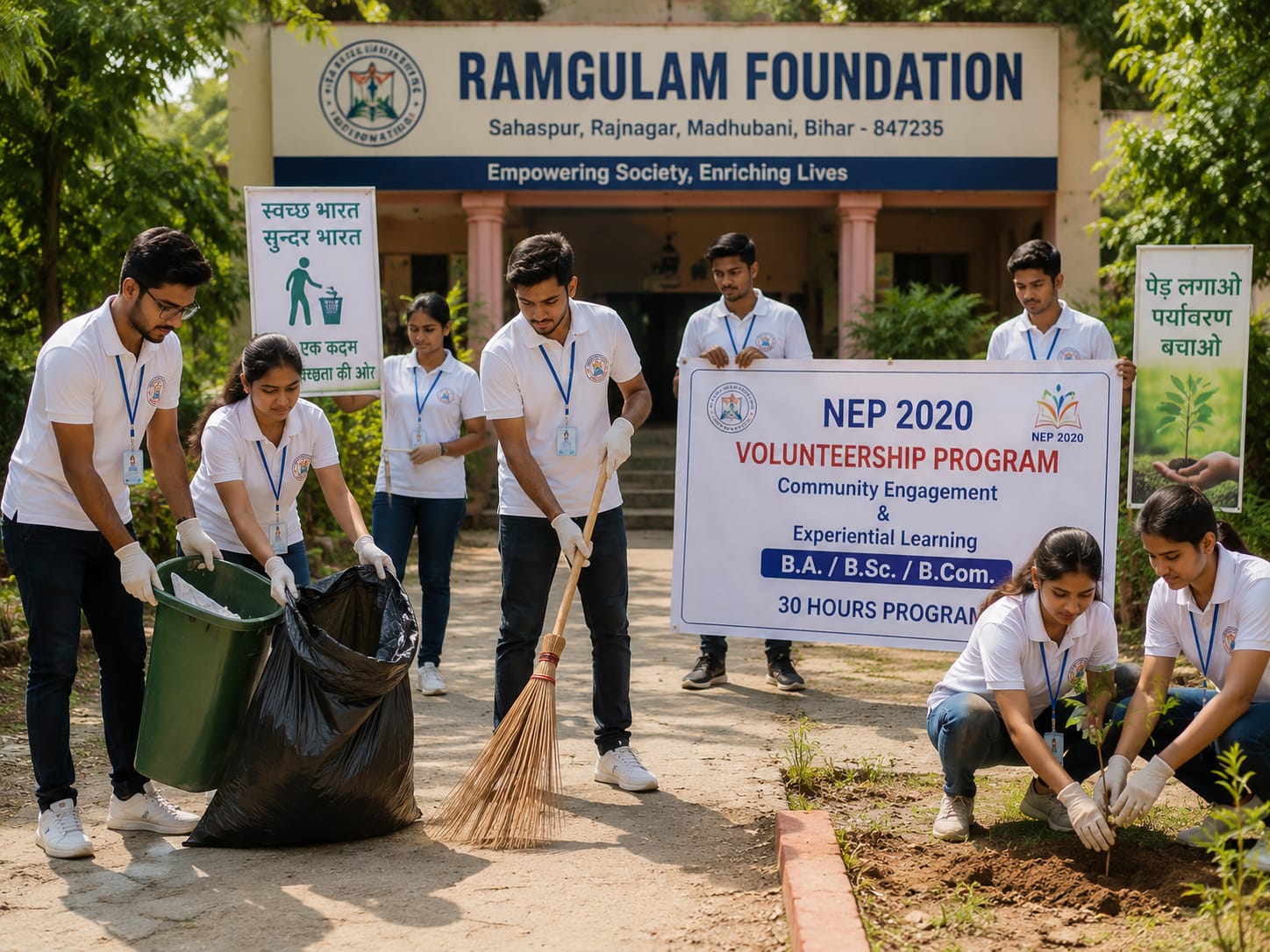 VOLUNTEERSHIP PROGRAM     (BA/B.COM/B.Sc), (NEP 2020)